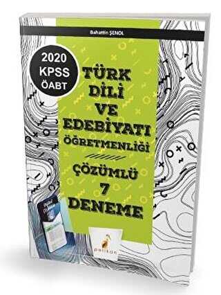 Pelikan Tıp Teknik Yayıncılık 2020 KPSS ÖABT Türk Dili Edebiyatı Öğretmenliği Dijital Çözümlü 7 Deneme Sınavı - Pelikan Tıp Teknik Yayıncılık