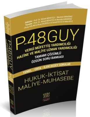 GUY Vergi Müfettiş Yardımcılığı Soru Bankası - 1