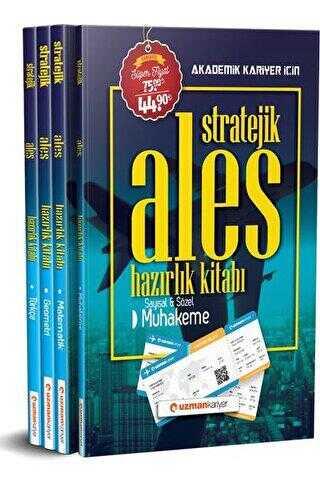 Uzman Kariyer Yayınları 2020 Stratejik ALES Hazırlık Kitabı