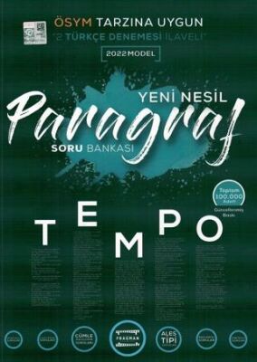 Fragman Yayınları TYT Paragraf Tempo Yeni Nesil Soru Bankası - 1