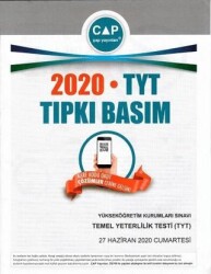 Çap Yayınları 2020 TYT Tıpkı Basım - Çap Yayınları