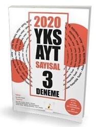 Pelikan Tıp Teknik Yayıncılık 2020 YKS - AYT Sayısal 3 Deneme - Pelikan Tıp Teknik Yayıncılık