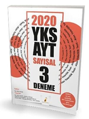 Pelikan Tıp Teknik Yayıncılık 2020 YKS - AYT Sayısal 3 Deneme - 1