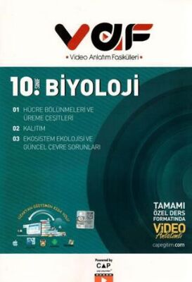 10. Sınıf Biyoloji Video Anlatım Fasikülleri - 1