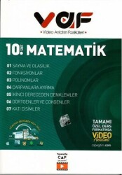 10. Sınıf Matematik Video Anlatım Fasikülleri - Çap Yayınları