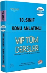 Editör Yayınevi 10. Sınıf VIP Tüm Dersler Konu Anlatımlı Mavi Kitap - Editör Yayınevi