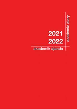 2021 2022 Akademik Ajanda Kırmızı - Akademi Çocuk