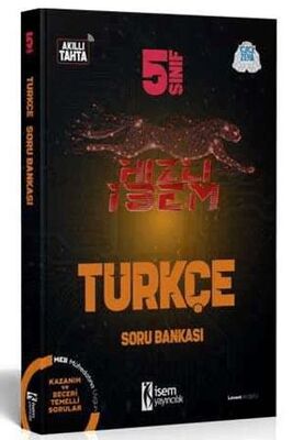 İSEM Yayıncılık 5. Sınıf Hızlı İsem Türkçe Soru Bankası