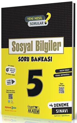Üçgen Yayıncılık 5. Sınıf Sosyal Bilgiler Soru Bankası - 1