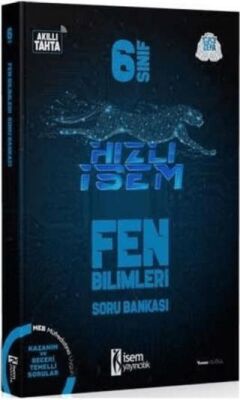 6. Sınıf Hızlı İsem Fen Bilimleri Soru Bankası kapağı