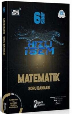 İSEM Yayıncılık 6. Sınıf Hızlı İsem Matematik Soru Bankası - 1