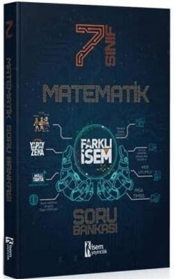 İSEM Yayıncılık 7. Sınıf Farklı İsem Matematik Soru Bankası - 1