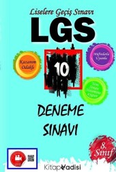 Kitap Vadisi Yayınları 8. Sınıf LGS 10 Deneme Sınavı - Kitap Vadisi Yayınları