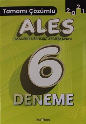 Tercih Akademi Yayınları 2021 ALES Tamamı Çözümlü 6 Deneme - 1