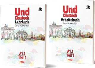 Kurmay Yayınları 2021 Almanca Und Deutsch Lehrbuch A1.1 Teil 1 and Arbeitsbuch A1.1 Teil 1 Kurmay ELT Yayınları