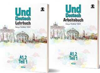 Kurmay Yayınları 2021 Almanca Und Deutsch Lehrbuch A1.2 Teil 1 and Arbeitsbuch A1.2 Teil 3 Kurmay ELT Yayınları