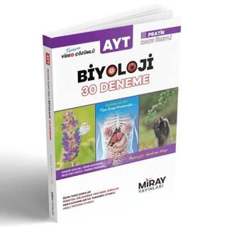 Miray Yayınları AYT Biyoloji 30 Deneme - 1