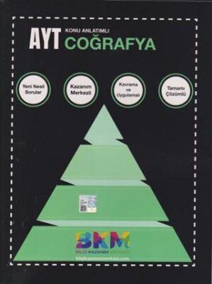 Bilgi Kazanım Merkezi Yayınları 2021 AYT Coğrafya Konu Anlatımlı - 1