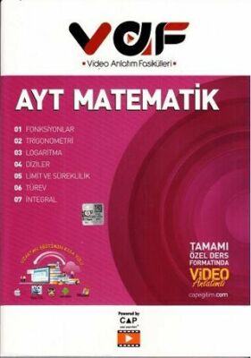 AYT Matematik Video Anlatım Fasikülleri - 1