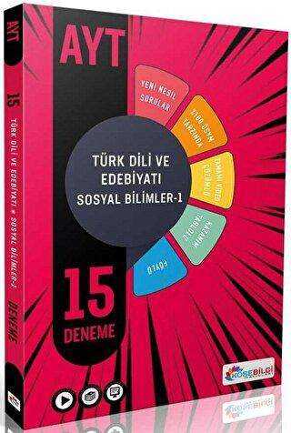 Köşebilgi Yayınları 2022 AYT Türk Dili Ve Edebiyatı - Sosyal Bilimler 1 15 Deneme