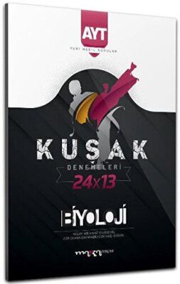 Marka Yayınları AYT Yeni Nesil Kolaydan Zora 24x13 Biyoloji Kuşak Deneme - 1