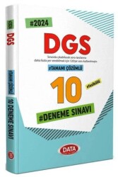 Data Yayınları DGS Çözümlü 10 Deneme Sınavı - Data Yayınları
