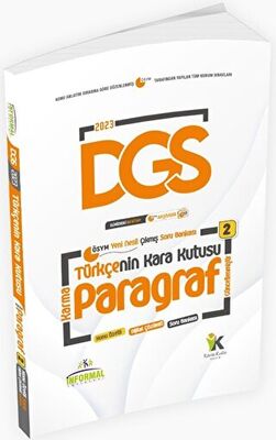 2022 DGS Türkçenin Kara Kutusu Paragraf Konu Özetli Dijital Çözümlü Çıkmış Soru Bankası İnformal Yayınları - 1