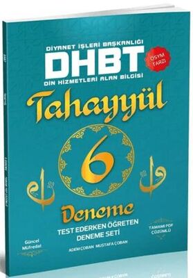 Tahayyül Yayınları 2021 DHBT 5 Deneme Çözümlü - 1