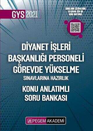2021 Diyanet İşleri Başkanlığı Personeli Görevde Yükselme Sınavlarına Hazırlık Konu Anlatımlı Soru Bankası - 1