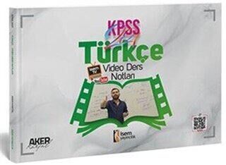 İSEM Yayıncılık 2021 Evveliyat KPSS Genel Yetenek Türkçe Video Ders Notları - 1