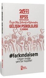 2021 KPSS Eğitim Bilimleri Gelişim Psikolojisi 21 Deneme - İSEM Yayıncılık