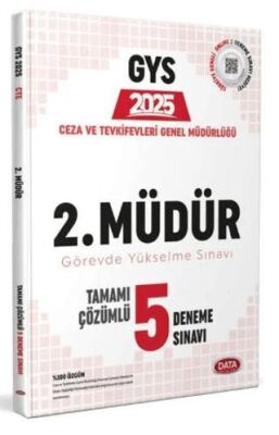 Ceza ve Tevkifevleri 2. Müdür GYS Tamamı Çözümlü 5 Deneme Sınavı - 1