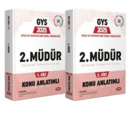 Ceza ve Tevkifevleri Ceza İnfaz Kurumu 2. Müdürlük GYS Konu Anlatımlı 1-2 - Data Yayınları