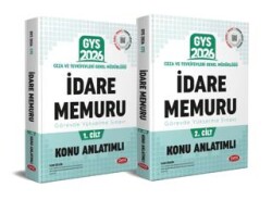 Ceza ve Tevkifevleri İdare Memuru GYS Konu Anlatımlı 1-2 Cilt - Data Yayınları