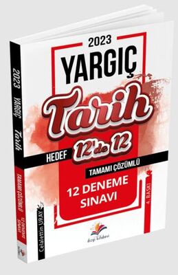 Tarih Hedef 12’de 12 Çözümlü 12 Deneme Sınavı - 1