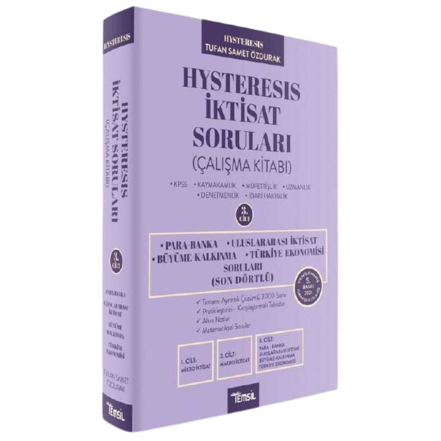 Hysteresis İktisat Soruları Cilt: 3 - Son Dörtlü - Temsil Kitap