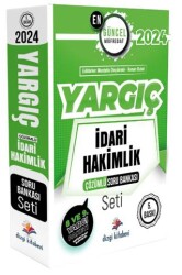 2024 Yargıç İdari Hakimlik Çözümlü Soru Bankası Seti - Dizgi Kitap