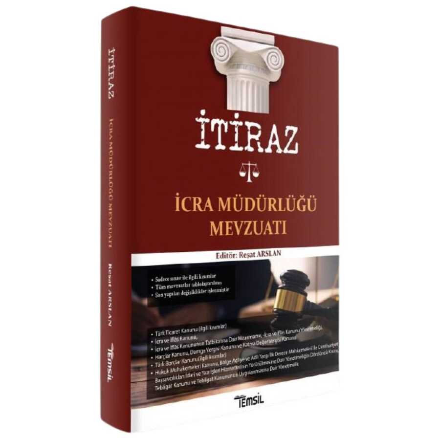 İtiraz İcra Müdürlüğü Mevzuatı - Temsil Kitap