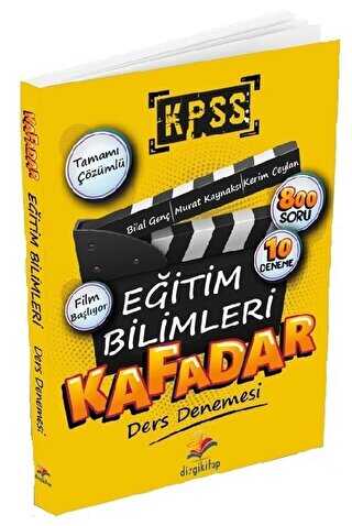 Dizgi Kitap 2021 Kafadar Eğitim Bilimleri Branş 10 Çözümlü Deneme Sınavı - Dizgi Kitap