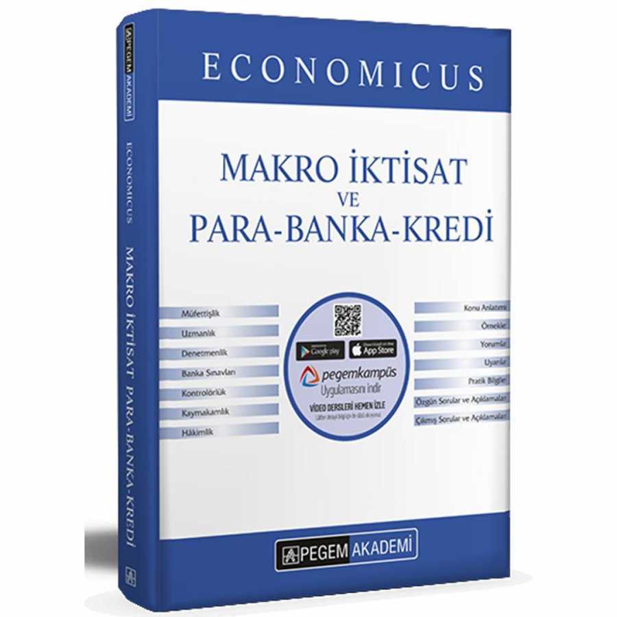 Pegem Akademi Yayıncılık 2021 KPSS A Grubu Economicus Makro İktisat ve Para Banka Kredi Konu Anlatımı
