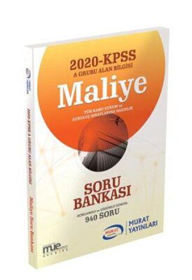 Murat Yayınları 2020 KPSS Maliye Soru Bankası - 1