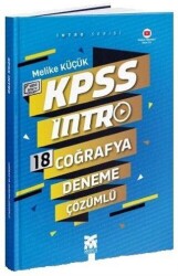 KPSS Coğrafya İntro 18 Deneme - Modus Yayınları