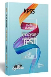 İSEM Yayıncılık 2021 KPSS Eğitim Bilimleri Çek Kopart Yaprak Test Tüm Dersler - İSEM Yayıncılık