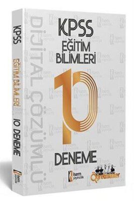 İSEM Yayıncılık 2021 KPSS Eğitim Bilimleri 10 Deneme - 1