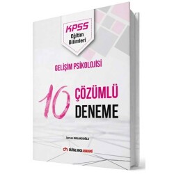 KPSS Eğitim Bilimleri Gelişim Psikolojisi 10 Deneme Çözümlü - Dijital Hoca