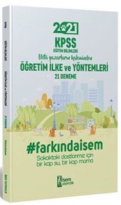 İSEM Yayıncılık 2021 KPSS Eğitim Bilimleri Öğretim İlke ve Yöntemleri 21 Deneme - 1