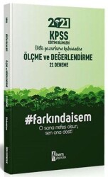 İSEM Yayıncılık 2021 KPSS Eğitim Bilimleri Ölçme ve Değerlendirme 21 Deneme - İSEM Yayıncılık
