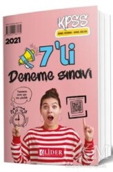 Lider Plus Yayınları 2021 KPSS Genel Yetenek Genel Kültür 7`li Deneme Sınavı - 2