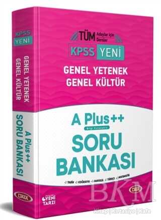 Data Yayınları 2021 KPSS Genel Yetenek Genel Kültür A Plus Soru Bankası - Data Yayınları