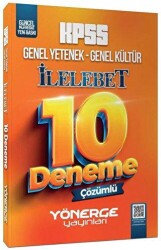Yönerge Yayınları KPSS Genel Yetenek Genel Kültür İlelebet 10 Deneme Çözümlü - Yönerge Yayınları
